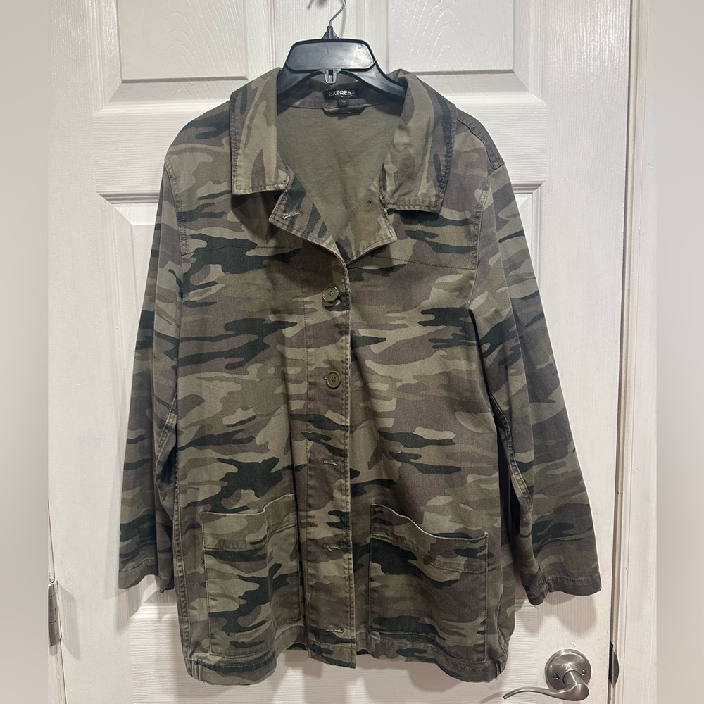 Express Camouflage Utility Jacket